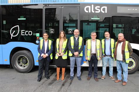 Alsa incorpora un tercer autobús híbrido a la flota de Arganda del Rey