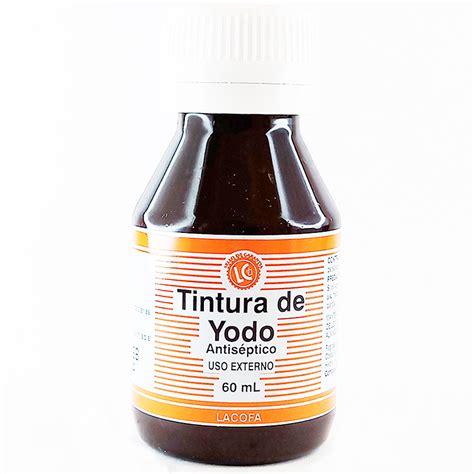 Tintura de Yodo 60ml Compre en línea en su Farmacia y Libreria Leisa