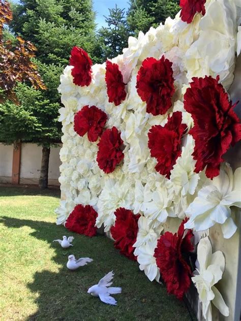 Floral Backdrop for Weddings