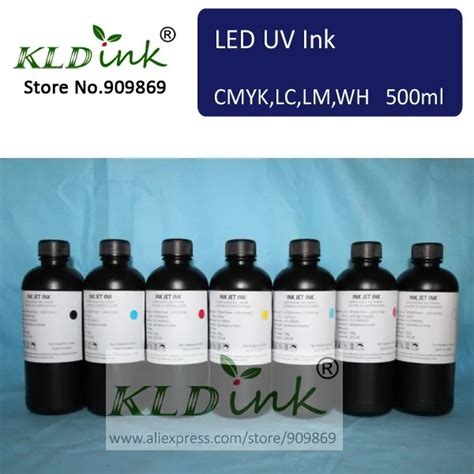 Kld Ink Tinta Led Uv Compatible Para Impresora De Inyecci N De Tinta