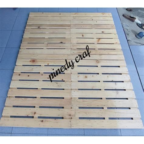 Jual Pallet Kayu Jati Belanda Tatakan Dipan Kasur Shopee Indonesia