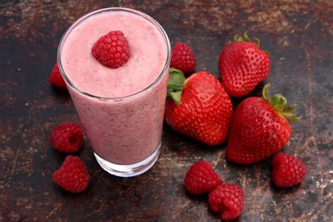 Strawberry Raspberry Smoothie Recipe Updated