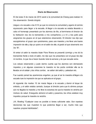 Diario observación psl PDF