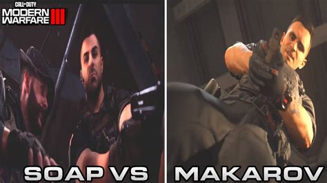 SOAP VS MAKAROV Full Fight Cutscenes In Call Of Duty Modern Warfare