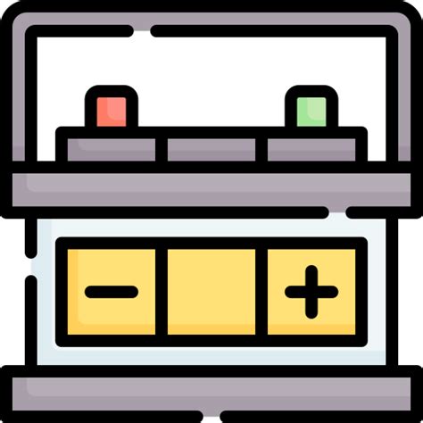 Accumulator Free Electronics Icons