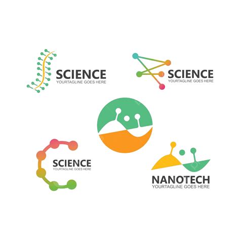 Molecule Vector Illustration Design Concept Laboratory Microbiology