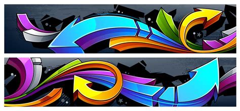 Graffiti Arrows Vector Art, Icons, and Graphics for Free Download