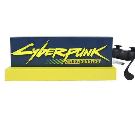 Cyberpunk 2077 Johnny Silverhand Edgerunners Logo Light Lampka Usb