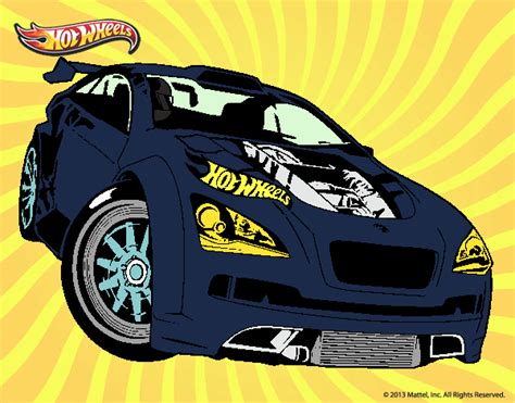 Desenho de Hot Wheels Megane Trophy pintado e colorido por Usuário não