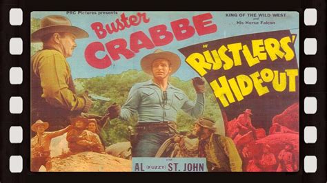 Rustlers Hideout 1945 Western Buster Crabbe Al St John Patti