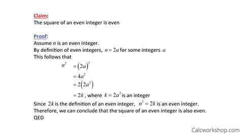 Direct Proof Explained W 11 Step By Step Examples