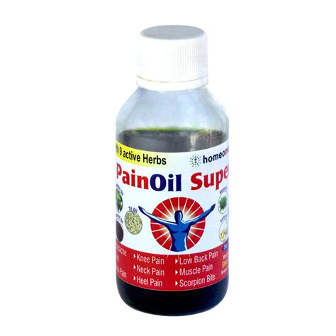 Pain Oil Super Herbal Massage Oil With 9 Herbs For Pain Relief And Inflammation Homeomart