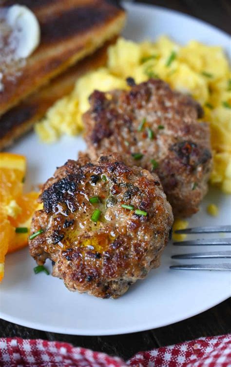 Sausage Patties And Eggs
