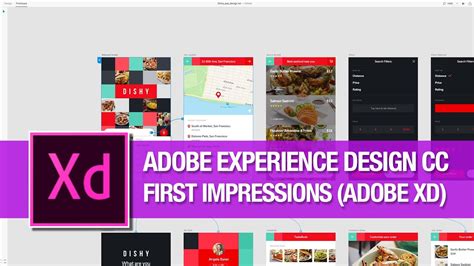 Adobe Xd Preview Adobe Experience Design Cc First Impressions Youtube