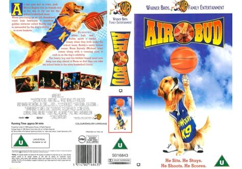 Vintage Walt Disney S Air Bud Vhs Tape New Sealed