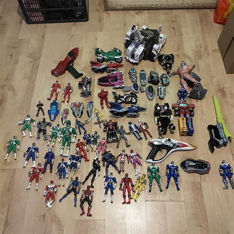 Power rangers vintage toy bundle - Depop