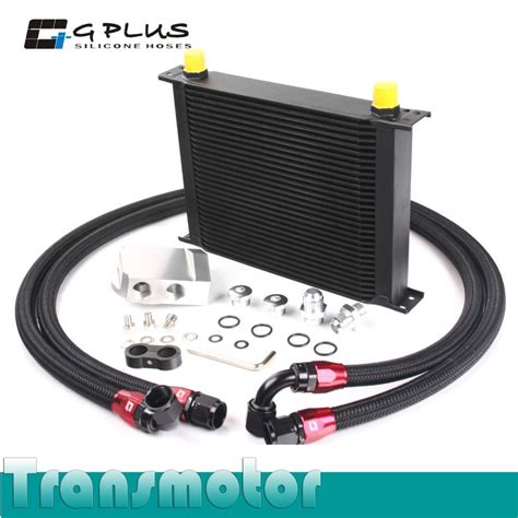 Universal Row Jdm Engine Oil Cooler Kit Remote Oil Filter An Oil