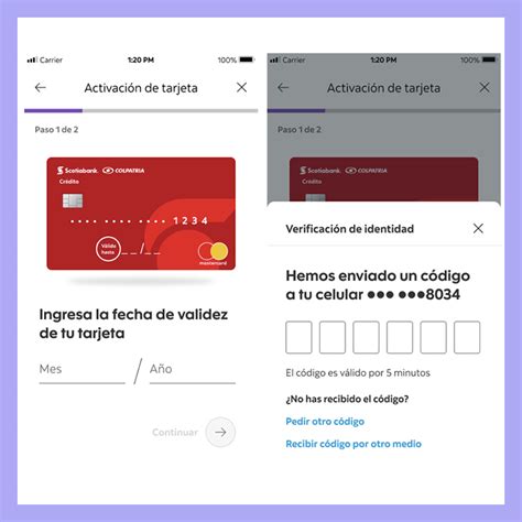 Cómo activar tu tarjeta ce crédito compartida Scotiabank Colpatria