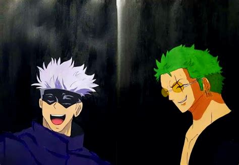 wallpaper do gojo e do zoro