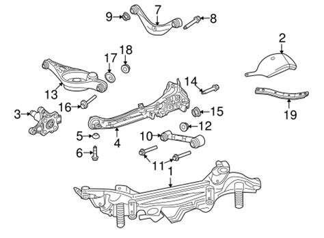 Rear Suspension For 2007 Ford Fusion TascaParts