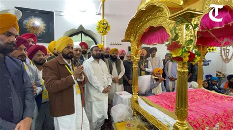 Watch What Punjab CM Channi Has To Say While Paying Obeisance At