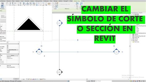 Cómo cambiar el símbolo de corte o sección en Revit YouTube