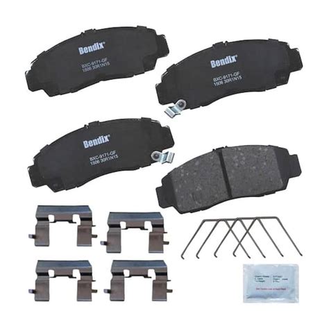 Bendix Premium Copper Free Disc Brake Pad Set CFC1506 The Home Depot