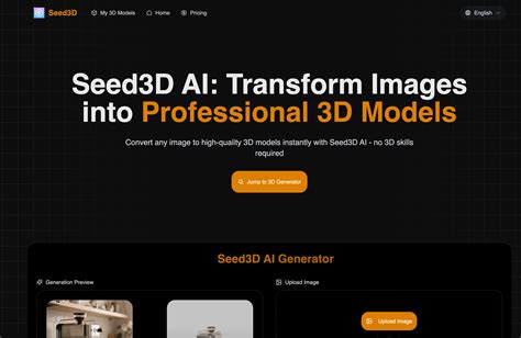 3D AI Maker : Générateur de modèles 3D IA à partir de texte et d'images
