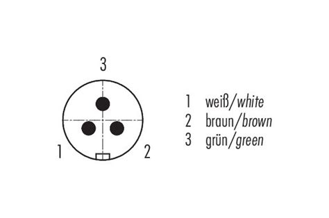 Binder Snap In Male Angled Connector Contacts