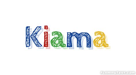 Kiama Logo Free Name Design Tool From Flaming Text