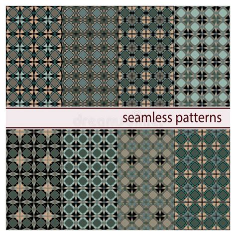 Conjunto De Patrones Geom Tricos Abstractos Vectoriales Sin Fisuras