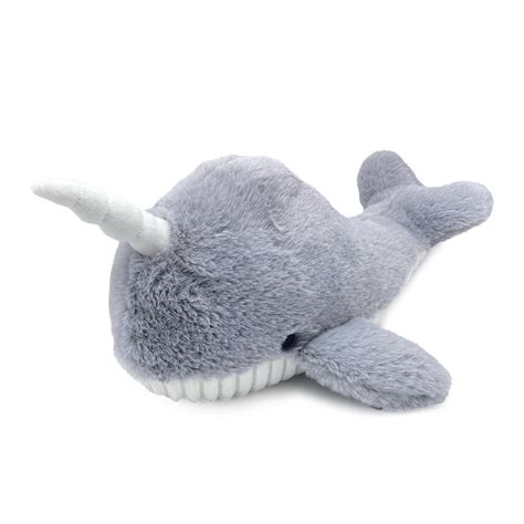 Narwhal Warmies Cozy Plush Heatable Lavender Scented Stuffed Animal