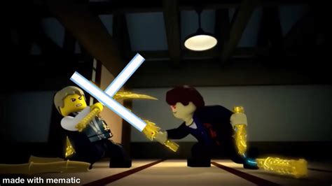 Wu vs Garmadon with lightsabers : r/prequelninjagomemes