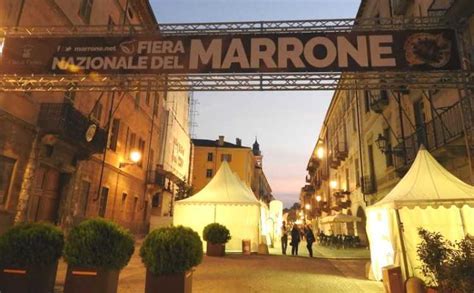 Fiera Nazionale Del Marrone A Cuneo Dal 15 Al 17 Ottobre 2021