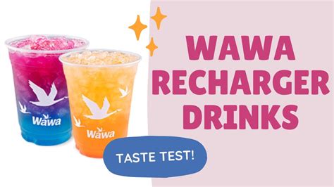 Wawa Rechargers Drink Review WawaRechargers YouTube