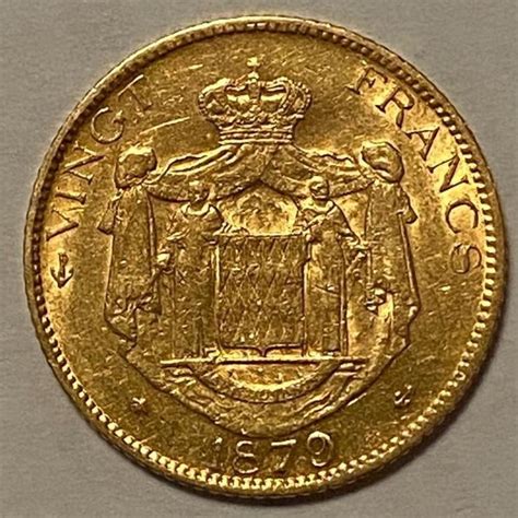 Monaco Francs Charles Iii Catawiki