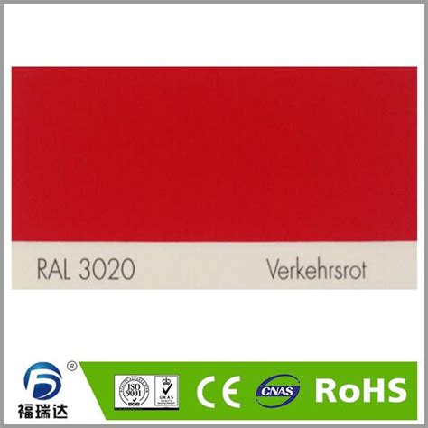 Ral3020 Traffic Red Color High Glossy Hybird Powder Coating Taizhou