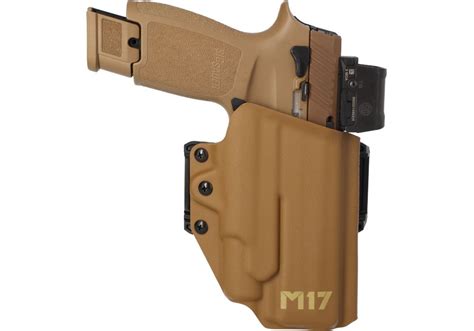 P320 M17 Owb Blackpoint Light Bearing Holster Coyote Rh