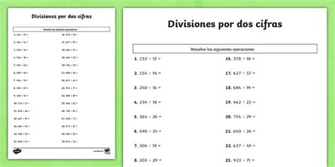 rutina Confiar Dinámica divisiones por dos cifras con resta Amasar