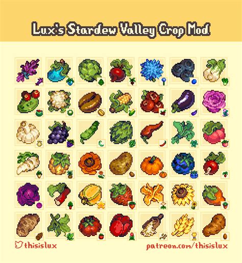 Luxs Sprite Mod At Stardew Valley Nexus Mods And Community