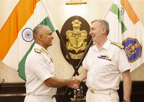 Spokespersonnavy On Twitter Adm R Hari Kumar Cns Interacted With Adm