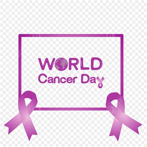 World Cancer Day Png Image World Cancer Day Vector Day Support