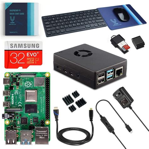 Vilros Raspberry Pi 4 Complete Desktop Kit With Keyboard And Mouse