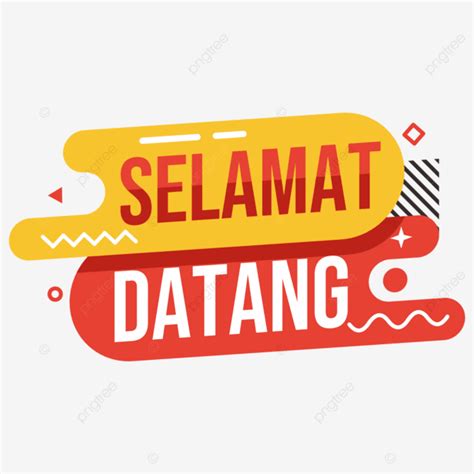 selamat vector hd images selamat datang banner design element