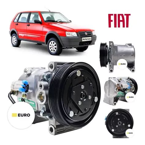 Compressor Ar Condicionado Calsonic Do Fiat Uno Palio Fire