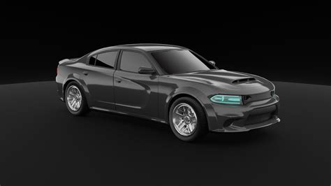 3D model Dodge Charger 2023 Exterior VR / AR / low-poly | CGTrader