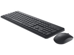 Kit de Teclado y Mouse Inalámbrico Dell KM3322W USB Color Negro