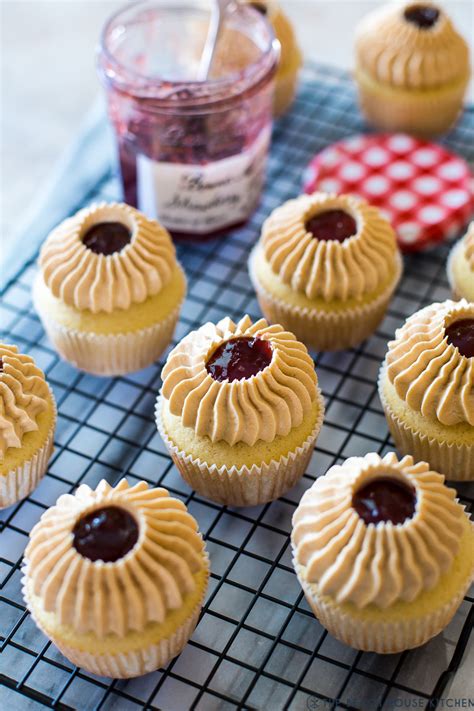 Peanut Butter And Jelly Cupcakes