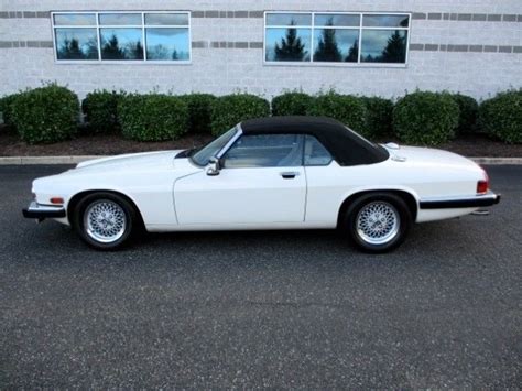 1991 Jaguar XJS V12 Classic Collection Convertible Low Miles White