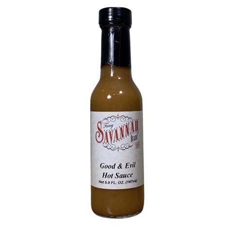 Fancy Savannah Fancy Savannah Good Evil Hot Sauce Salt Table